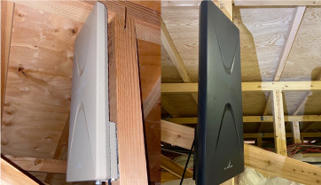 屋内／屋根裏へのアンテナ設置