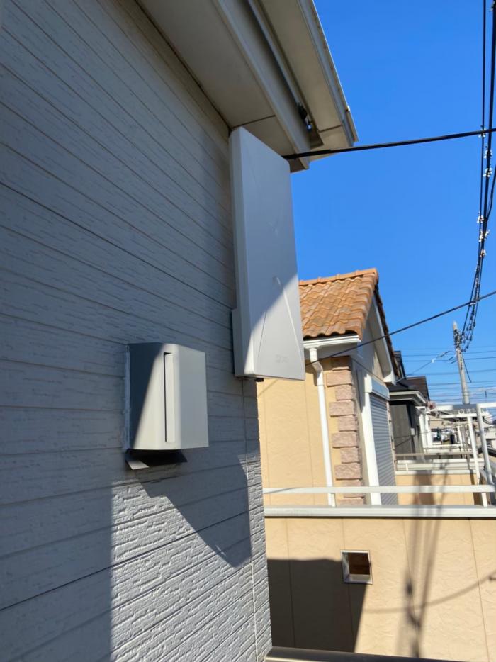 越谷市下間久里|デザインアンテナ工事