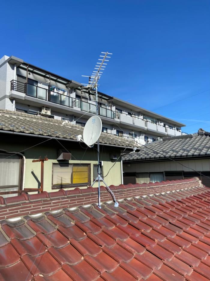 鴻巣市東 八木式アンテナ工事 Bs Csアンテナ工事 あさひアンテナ