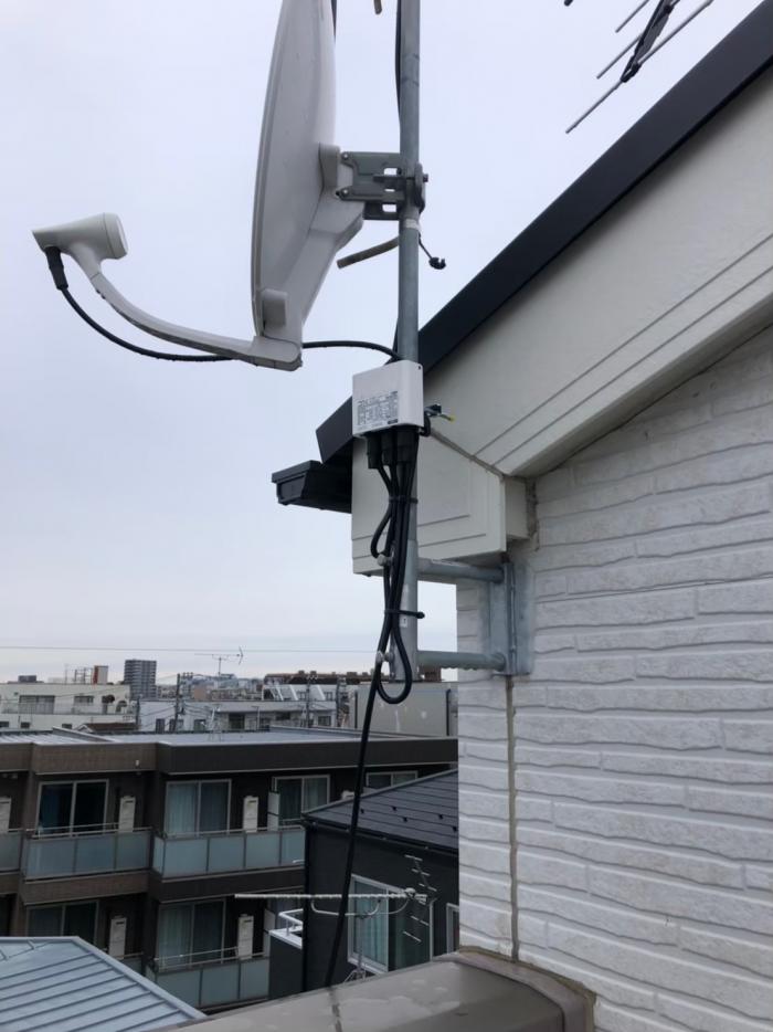 葛飾区宝町|同軸ケーブル交換工事