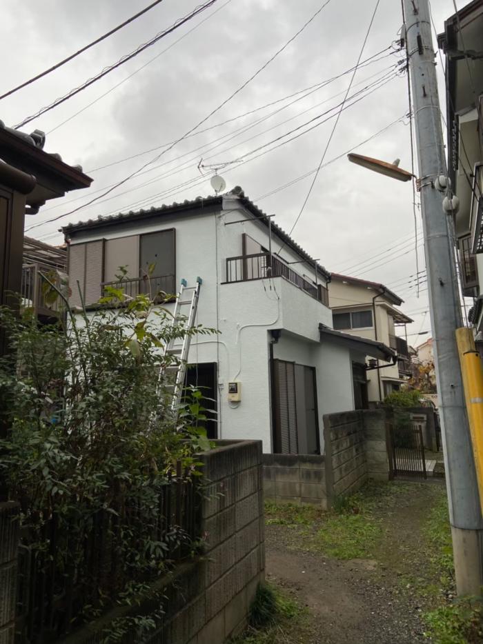 草加市旭町|UHFアンテナ+BSアンテナ取付工事