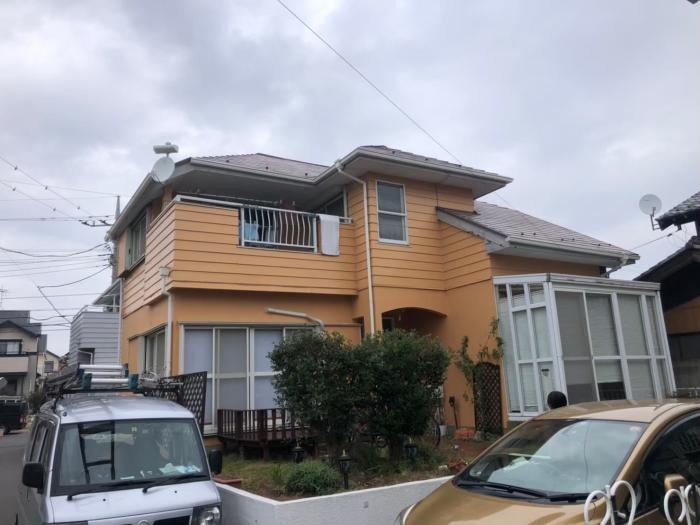 松戸市古ヶ崎|デザインアンテナ+BSアンテナ工事