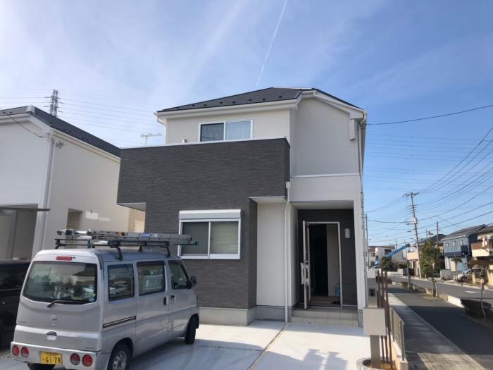 草加市長栄|デザインアンテナ工事|アイディホーム