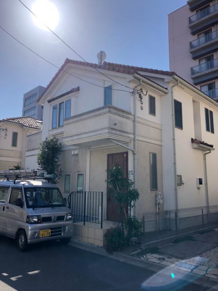 ふじみ野市上野台|デザインアンテナ+BSアンテナ工事