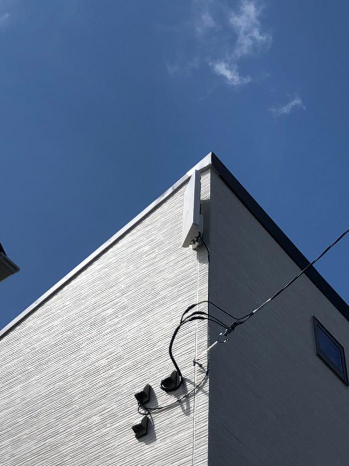 草加市新栄|デザインアンテナ工事