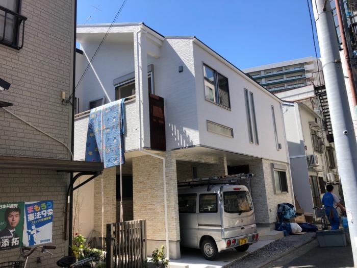 墨田区墨田|デザインアンテナ+BSアンテナ工事