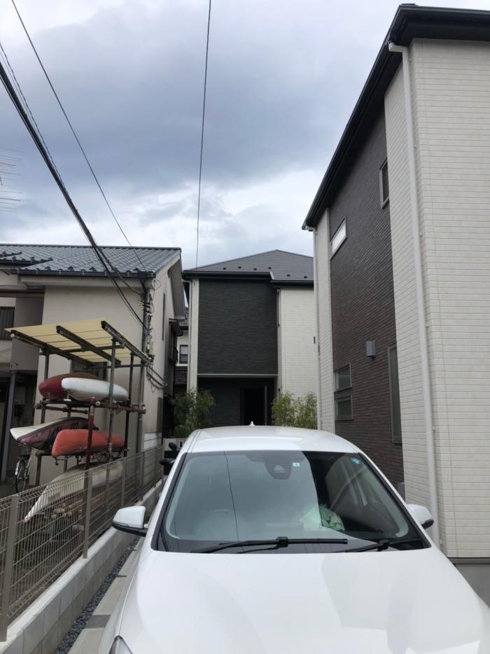 さいたま市中央区大戸|デザインアンテナ+BSアンテナ工事