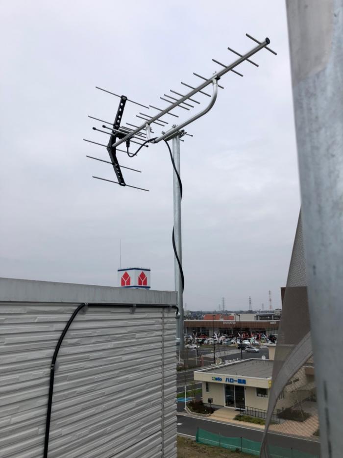 さいたま市緑区美園|UHFアンテナ工事