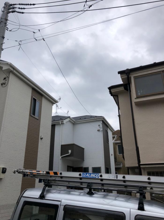 西東京市泉町|UHFアンテナ+BSアンテナ工事