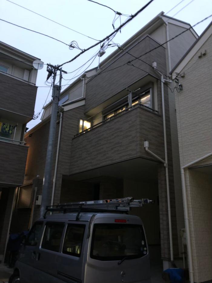 板橋区中台|デザインアンテナ工事