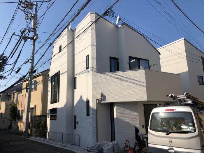 大田区山王|デザインアンテナ+BSアンテナ工事