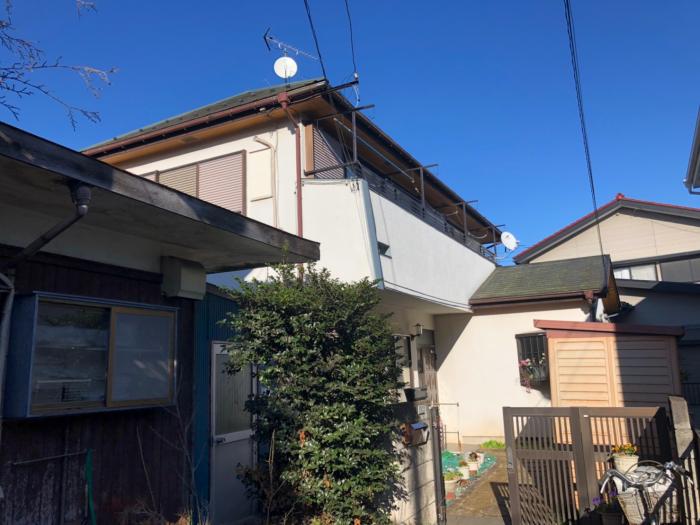 立川市柴崎町|UHFアンテナ+BSアンテナ工事
