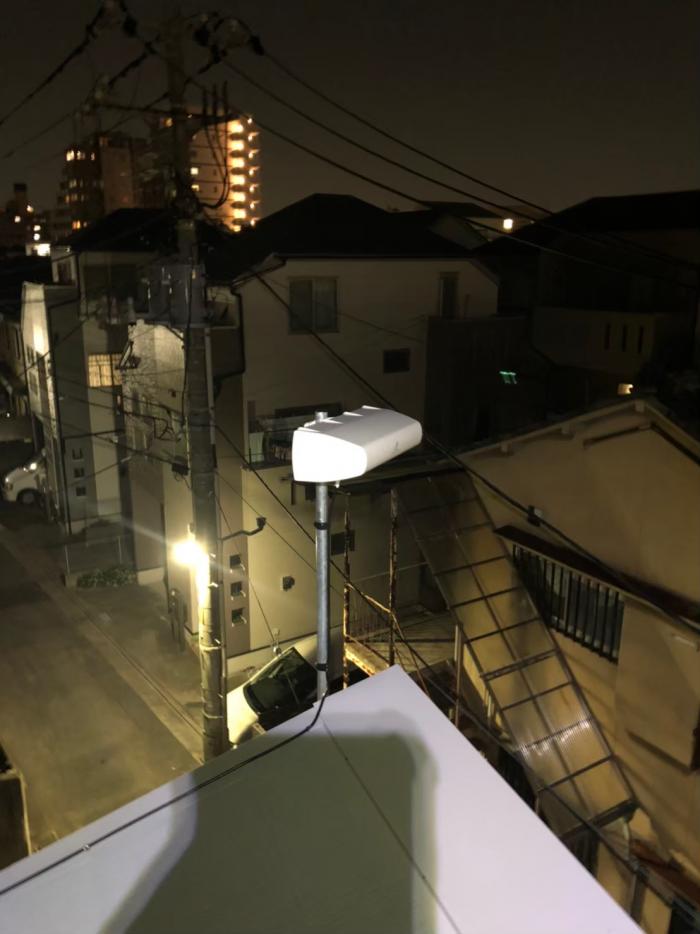 中野区江原町|横型デザインアンテナ工事
