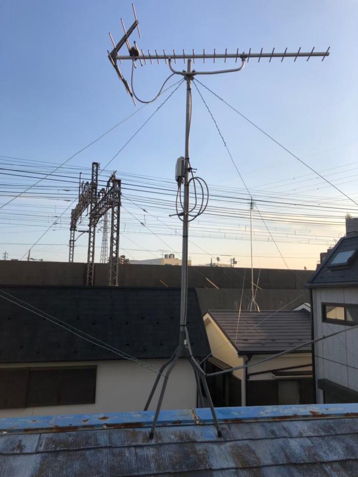 葛飾区青戸|UHFアンテナ工事