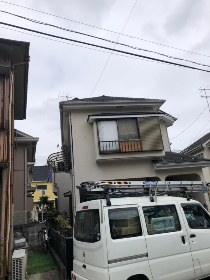 横浜市中区蓑沢|BSアンテナ追加工事
