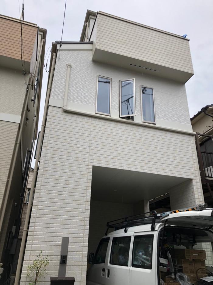 豊島区上池袋|UHFアンテナ+BSアンテナ工事
