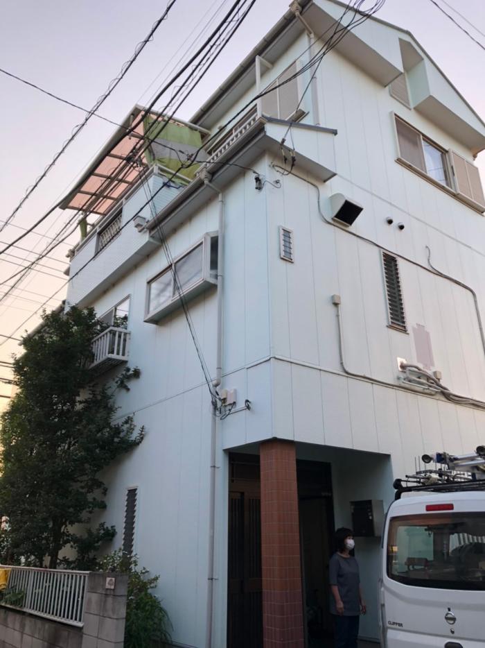 草加市西町|デザインアンテナ工事
