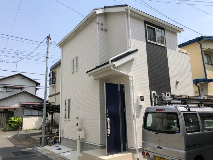 市川市新田|デザインアンテナ工事