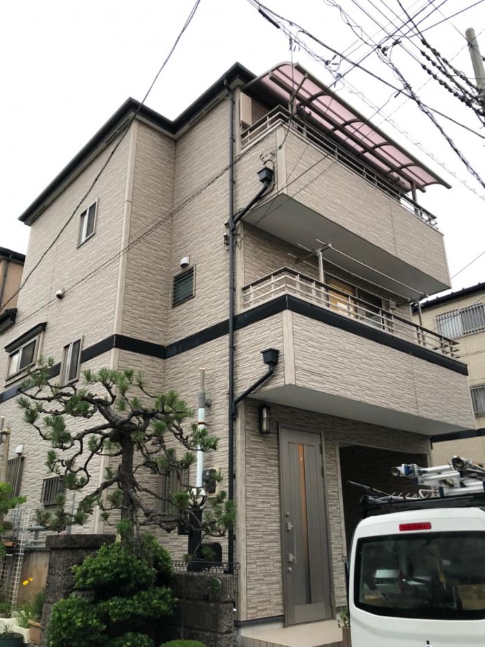 草加市金明町|デザインアンテナ屋内設置工事