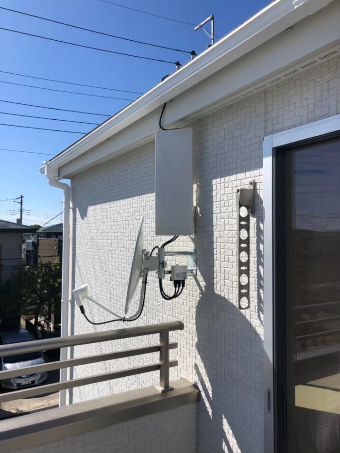 さいたま市岩槻区|デザイン+BS/CSアンテナ工事|飯田産業