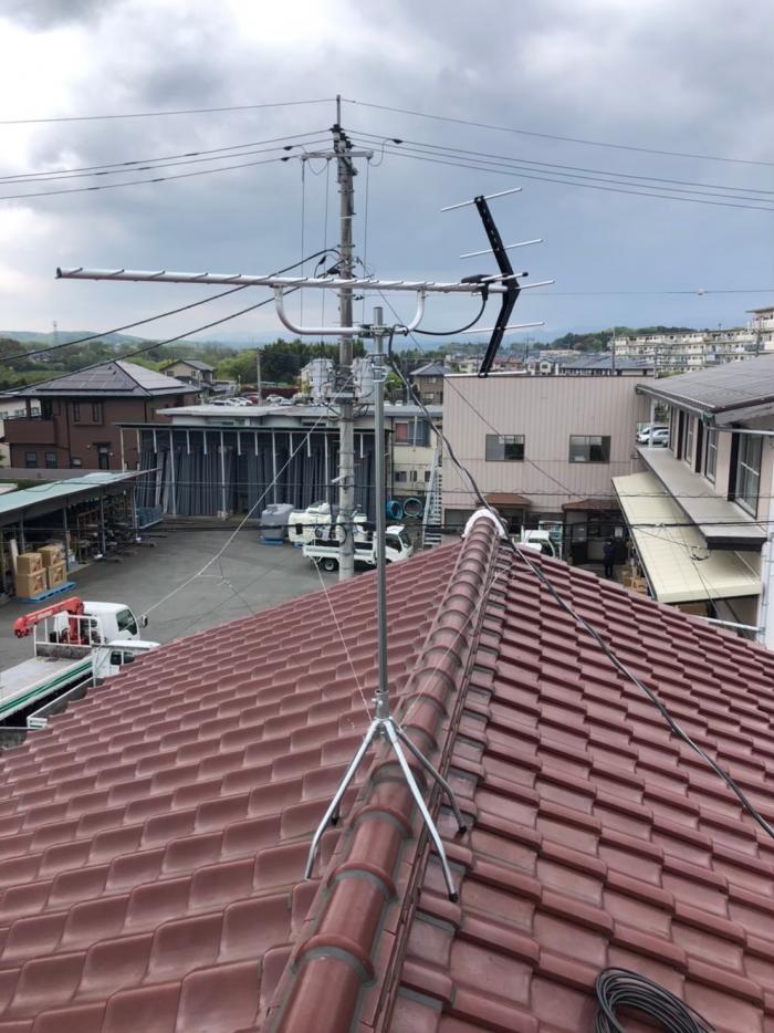 狭山市笹井 八木式アンテナ工事 あさひアンテナ