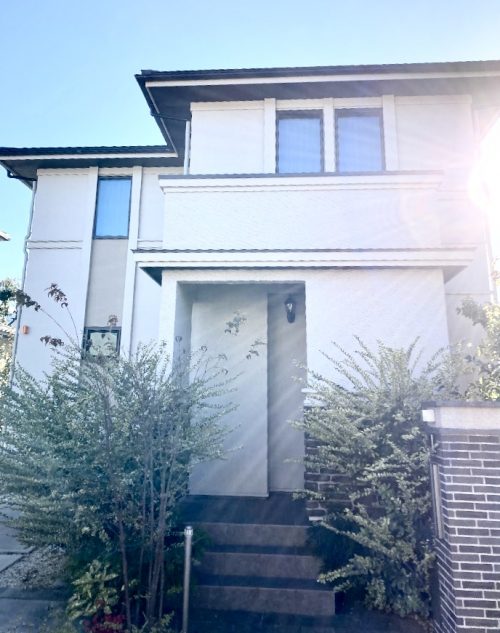 つくば市吾妻 新築戸建て 横型デザインアンテナ屋内設置工事 あさひアンテナ