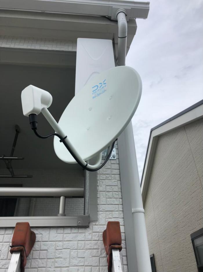 本庄市児玉町児玉南|BS/CSアンテナ追加工事