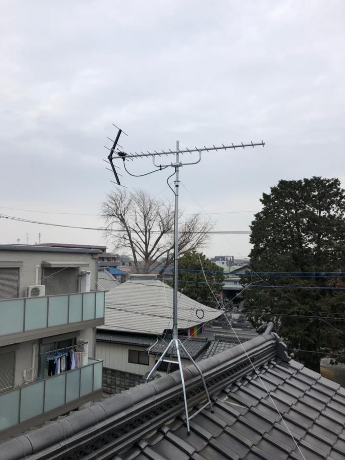 さいたま市北区宮原町|UHFアンテナ工事