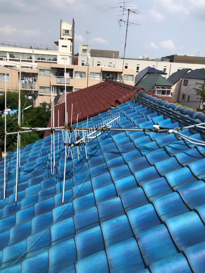 杉並区高円寺南|アンテナ撤去工事