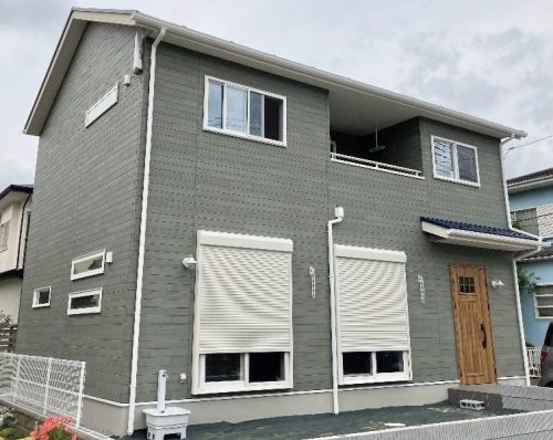 佐倉市王子台 広島建設セナリオハウス新築戸建 デザインアンテナ設置工事 あさひアンテナ
