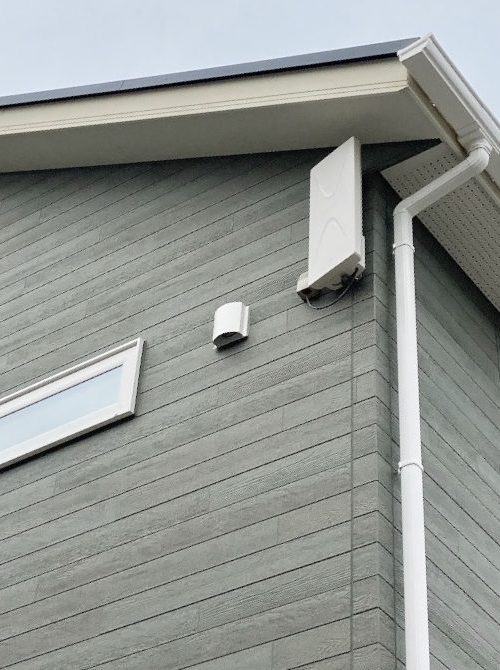佐倉市王子台 広島建設セナリオハウス新築戸建 デザインアンテナ設置工事 あさひアンテナ