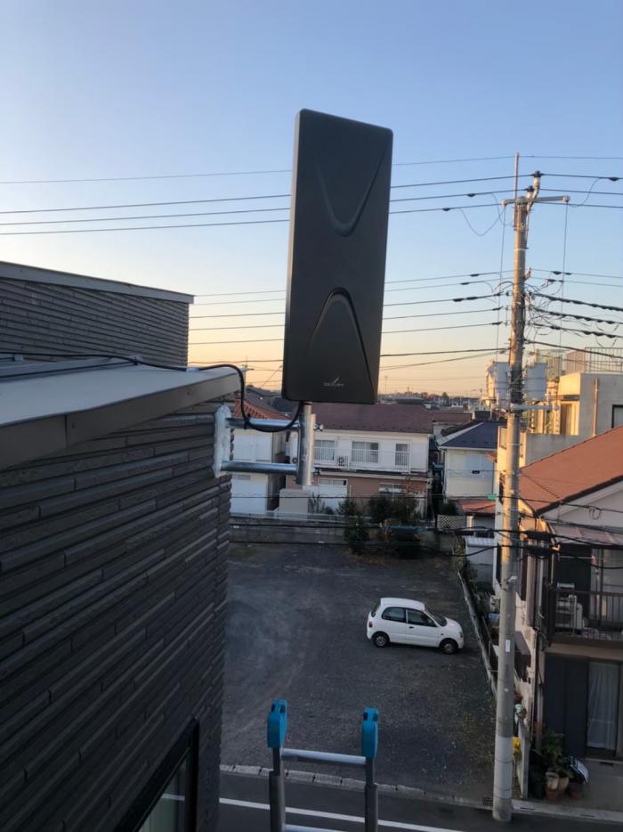 川越市清水町|デザインアンテナ工事