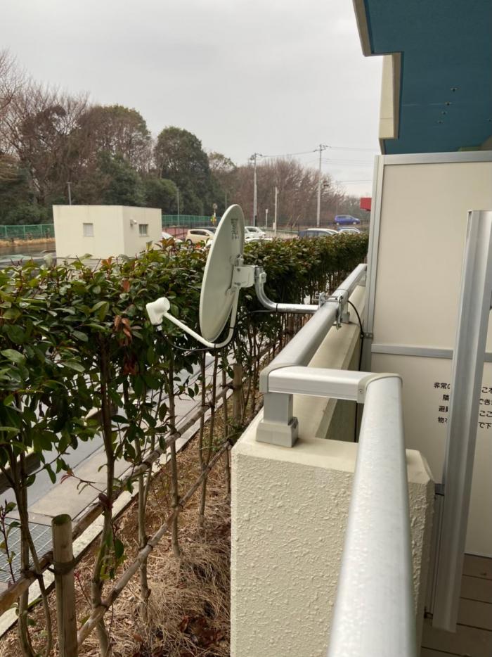 鎌ヶ谷市初富|BS/CSアンテナ工事