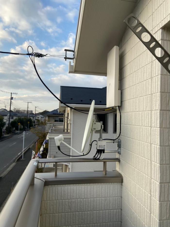 白井市根 デザインアンテナ Bs Csアンテナ工事 あさひアンテナ