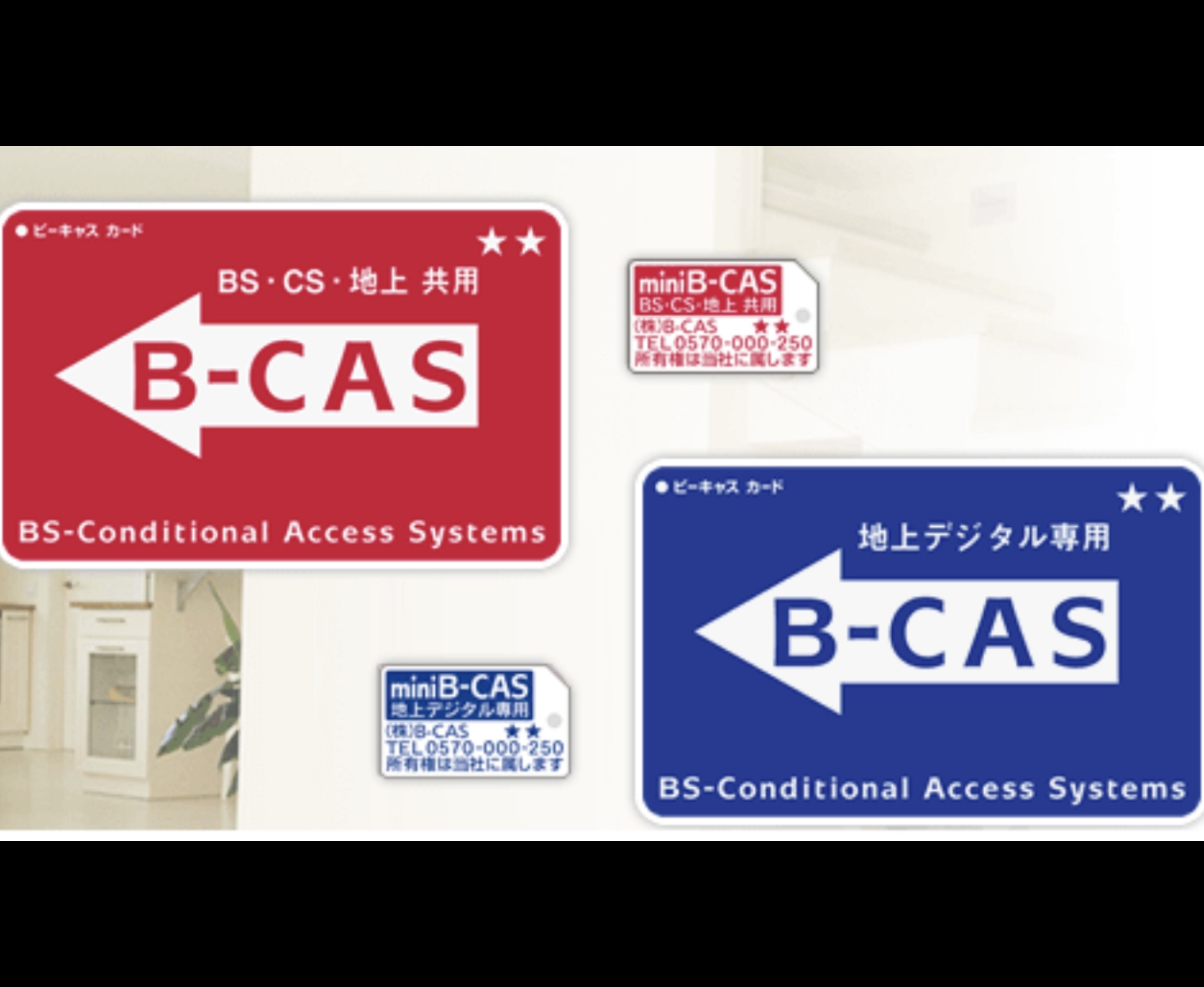 B-CASカード」の基礎知識とテレビ画面のトラブル - 地デジ・テレビ ...