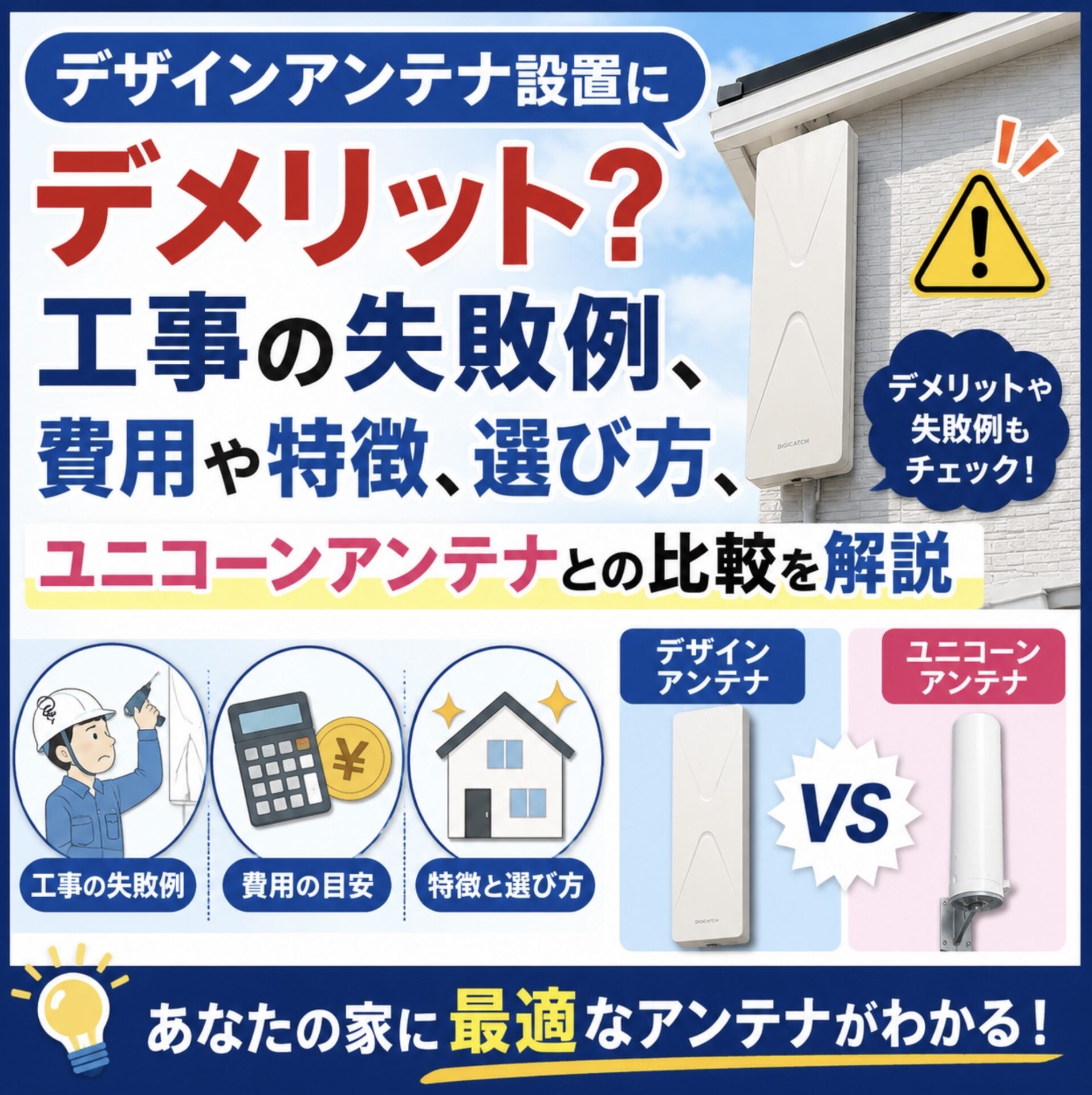 大人気デザインアンテナ取り付け工事込み価格 さいたま市北区のテレビ 