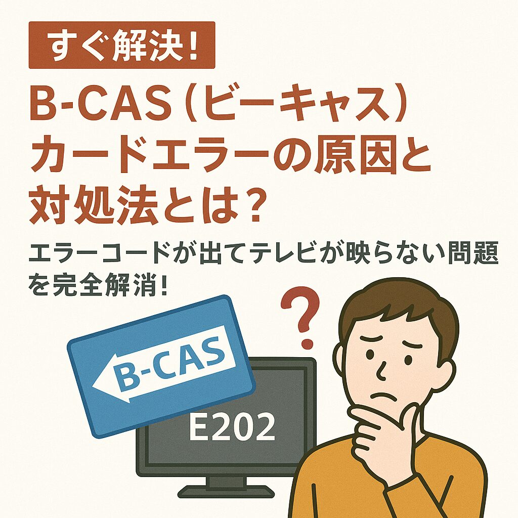 b cas カード ない と どうなる